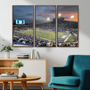 Memphis Tigers Football Team Print - Memphis Simmons Bank