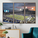 Memphis Tigers Football Team Print - Memphis Simmons Bank