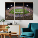 The University of Connecticut UCONN Huskies Football Team by MyGreatCanvas | Canvas Wall Art Prints | Photo Prints & Wall Decor