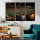 West Virginia Uni Mountaineers Football Team Print - Milan