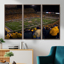 West Virginia Uni Mountaineers Football Team Print - Milan