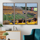 Puskar Stadium Canvas Print Wall Art - Morgantown Print -