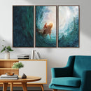 Powerful Jesus Canvas Print - Hand of Salvation,