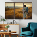 Jesus the Good Shepherd Wall Art Canvas Print -
