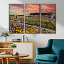 University of Wyoming Cowboys Football Team Print - Laramie by MyGreatCanvas | Canvas Wall Art Prints | Photo Prints & Wall Decor