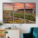 University of Wyoming Cowboys Football Team Print - Laramie