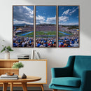 Air Force Falcons Football Team Print - Colorado Springs by MyGreatCanvas | Canvas Wall Art Prints | Photo Prints & Wall Decor