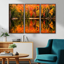 Forest Reflection Art | Autumn Forest Reflection Wall Art | by MyGreatCanvas | Canvas Wall Art Prints | Photo Prints & Wall Decor