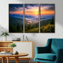 Majestic Mountain Sunrise Print | Landscape Wall Art | by MyGreatCanvas | Canvas Wall Art Prints | Photo Prints & Wall Decor