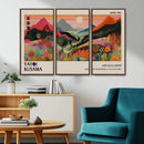 Yayoi 1986 Wall Art Print – Vibrant Sabi Sabi Japanese