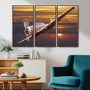 Old War Plane Wall Art Canvas Print by MyGreatCanvas | Canvas Wall Art Prints | Photo Prints & Wall Decor