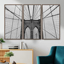 Large Brooklyn Bridge Wall Art Canvas Print