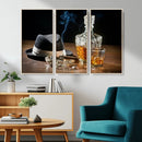 Extra Large Bourbon Wall Art – Whiskey Bar Theme Vintage by MyGreatCanvas | Canvas Wall Art Prints | Photo Prints & Wall Decor