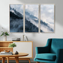 Foggy Forest Wall Art Canvas Print – Misty Mountain by MyGreatCanvas | Canvas Wall Art Prints | Photo Prints & Wall Decor