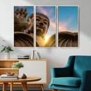 Buddha Statue and Daylight Wall Art, Buddha Statue Wall Art by MyGreatCanvas | Canvas Wall Art Prints | Photo Prints & Wall Decor