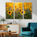 Sunflower Sunshine Wall Art Canvas Print by MyGreatCanvas | Canvas Wall Art Prints | Photo Prints & Wall Decor