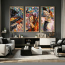 African American Jazz Art Music Abstract Wall Art Painting by MyGreatCanvas | Canvas Wall Art Prints | Photo Prints & Wall Decor