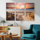 Sunset on the Sea Wall Art Canvas Print by MyGreatCanvas | Canvas Wall Art Prints | Photo Prints & Wall Decor