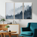 Foggy Pine Forest Wall Art Canvas Print by MyGreatCanvas | Canvas Wall Art Prints | Photo Prints & Wall Decor