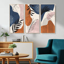 Boho Wall Art Canvas Print Set Mid-Century Prints Bohemian