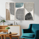 Canvas Print Wall Art Abstract Art Boho, Framed Boho Decor