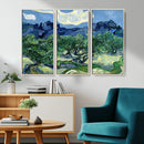 Olive Trees Van Gogh Wall Art Canvas Print