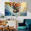 UP-Inspired Floating House with Balloons Canvas Art –