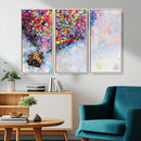 Don't Look Up Movie Canvas Wall Art - Vibrant Floating House