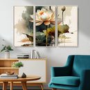 Lotus Flower Watercolor Canvas Print – A Symbol of Serenity by MyGreatCanvas | Canvas Wall Art Prints | Photo Prints & Wall Decor