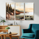 Serene Coastal View of Acadia National Park Wall Art -