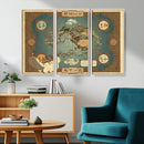 Avatar Wall Art: The Last Airbender Vintage Map - Wall Art