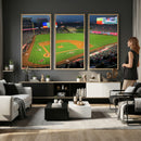 Angel Stadium Aerial Canvas Print – Los Angeles Angels