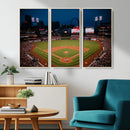 St. Louis Cardinals Baseball Team Print - Busch Stadium Wall by MyGreatCanvas | Canvas Wall Art Prints | Photo Prints & Wall Decor