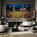 St. Louis Cardinals Baseball Team Print - Busch Stadium Wall