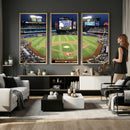 Citi Field Wall Art Print | 3-Panel New York Mets Baseball