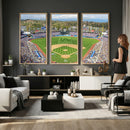 Citi Field Wall Art Print | 3-Panel New York Mets Baseball