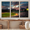 Fenway Park Wall Art Canvas Print | Large Baseball Stadium