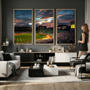 Fenway Park Wall Art Canvas Print | Large Baseball Stadium