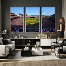 Cincinnati Reds Baseball Canvas Print - American Ball
