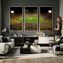 Stadium in Michigan Wall Art Canvas Print, Framed American