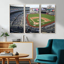 New York Yankees Baseball Team Print - Yankee Stadium Wall