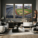 New York Yankees Baseball Team Print - Yankee Stadium Wall