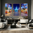 Disney Castle Wall Art – Large Magic Kingdom Canvas Artwork, by MyGreatCanvas | Canvas Wall Art Prints | Photo Prints & Wall Decor