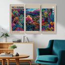Framed Japanese 1986 Wall Art Print, Yayoi Kusama 1986 Wall