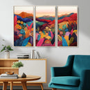 YAYOI KUSAMA Abstract Print - Landscape Canvas Wall Art