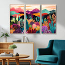 Abstract Kusama Print - Landscape Canvas Wall Art Print - by MyGreatCanvas | Canvas Wall Art Prints | Photo Prints & Wall Decor
