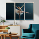 Ballet Dancer Wall Art – Framed Graceful Pose Canvas by MyGreatCanvas | Canvas Wall Art Prints | Photo Prints & Wall Decor