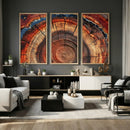 Abstract Tree Ring Art, Colorful Tree Ring Wall Decor, by MyGreatCanvas | Canvas Wall Art Prints | Photo Prints & Wall Decor