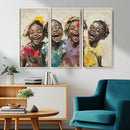 Shai Yossef style Joyful Childhood Canvas Wall Art - by MyGreatCanvas | Canvas Wall Art Prints | Photo Prints & Wall Decor