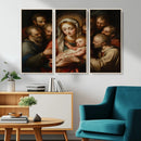 Religious Canvas Wall Art Print - Madonna and Child with by MyGreatCanvas | Canvas Wall Art Prints | Photo Prints & Wall Decor
